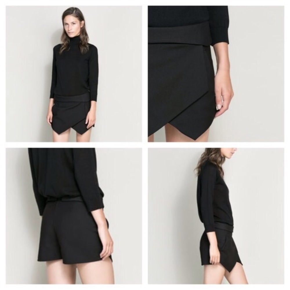 Zara envelope skort
